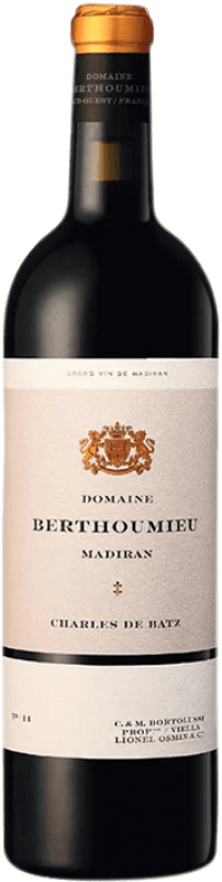 19,95 € Kostenloser Versand | Rotwein Lionel Osmin Domaine Berthoumieu Charles de Batz A.O.C. Madiran Frankreich Cabernet Sauvignon, Tannat Flasche 75 cl