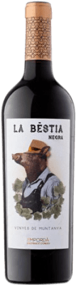 10,95 € Free Shipping | Red wine Troç d'en Ros La Béstia Negra Aged D.O. Empordà Catalonia Spain Bottle 75 cl