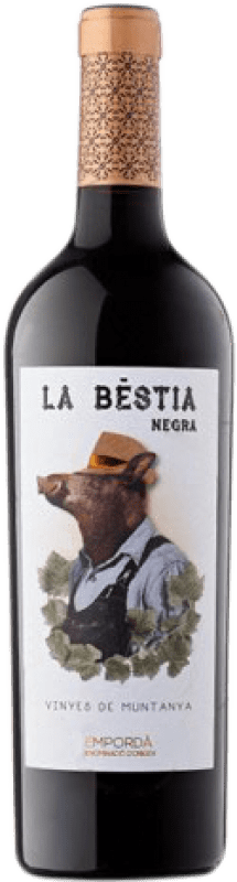 10,95 € Envio grátis | Vinho tinto Troç d'en Ros La Béstia Negra Crianza D.O. Empordà Catalunha Espanha Garrafa 75 cl