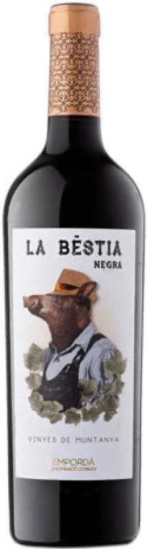 10,95 € Free Shipping | Red Wine Oliveda La Béstia Negra Crianza — Aged D.O. Empordà Catalonia Spain Bottle 75 cl