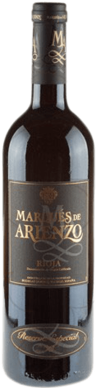 27,95 € 免费送货 | 红葡萄酒 Marqués de Arienzo 特别 珍藏 D.O.Ca. Rioja 拉里奥哈 西班牙 Tempranillo — 丹魄, Graciano — 格拉西亚诺 75 cl