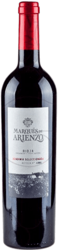 21,95 € 免费送货 | 红酒 Marqués de Arienzo Vendimia Seleccionada 岁 D.O.Ca. Rioja 拉里奥哈 西班牙 Tempranillo 瓶子 75 cl