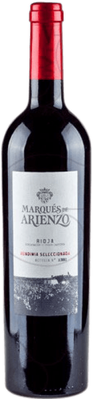 19,95 € Envío gratis | Vino tinto Marqués de Arienzo Vendimia Seleccionada Crianza D.O.Ca. Rioja La Rioja España Tempranillo Botella 75 cl
