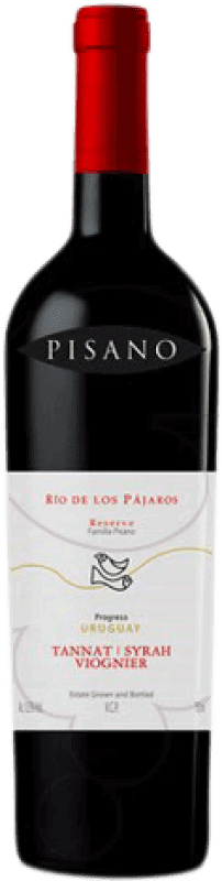 14,95 € Бесплатная доставка | Красное вино Pisano Río de los Pájaros Уругвай Tannat бутылка 75 cl