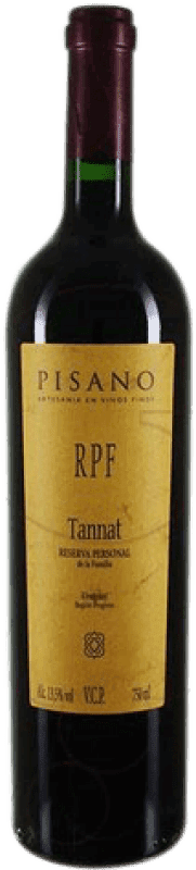 17,95 € 免费送货 | 红酒 Pisano 乌拉圭 Tannat 瓶子 75 cl