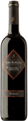 12,95 € Бесплатная доставка | Красное вино Son Bordils старения I.G.P. Vi de la Terra de Mallorca Балеарские острова Испания Syrah бутылка 75 cl
