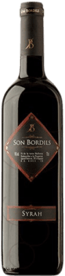 13,95 € Spedizione Gratuita | Vino Rosso Son Bordils Crianza — Invecchiato in Botte I.G.P. Vi de la Terra de Mallorca Isole Baleari Spagna Syrah 75 cl