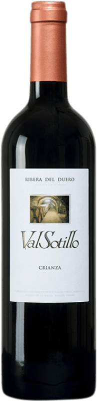 11,95 € Spedizione Gratuita | Vino rosso Ismael Arroyo Valsotillo Crianza D.O. Ribera del Duero Castilla y León Spagna Tempranillo Bottiglia 75 cl