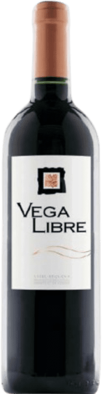 4,95 € Бесплатная доставка | Красное вино Vega Libre. Negre Medium Молодой D.O. Utiel-Requena Levante Испания Tempranillo, Bobal бутылка 75 cl