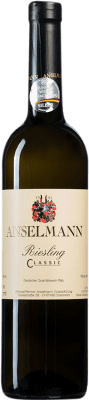 10,95 € Envío gratis | Vino blanco Anselmann Classic Crianza Alemania Riesling Botella 75 cl