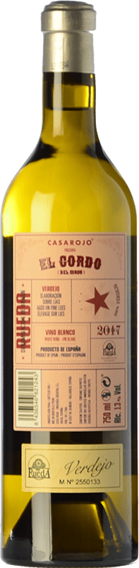 14,95 € Free Shipping | White wine El Gordo del Circo Joven D.O. Rueda Castilla y León Spain Verdejo Bottle 75 cl