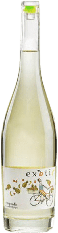 14,95 € 免费送货 | 白酒 Exotic 年轻的 D.O. Empordà 加泰罗尼亚 西班牙 Sauvignon White 瓶子 75 cl