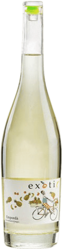 15,95 € Free Shipping | White Wine Exotic Young D.O. Empordà Catalonia Spain Sauvignon Bottle 75 cl