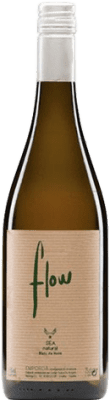 18,95 € 免费送货 | 白酒 Flow 年轻的 D.O. Empordà 加泰罗尼亚 西班牙 Picapoll, Carignan White 瓶子 75 cl