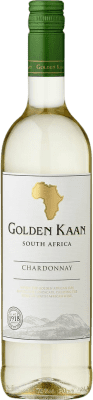 9,95 € Envio grátis | Vinho branco Golden Kaan Jovem África do Sul Chardonnay Garrafa 75 cl