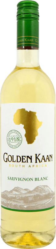 8,95 € Envío gratis | Vino blanco Golden Kaan Joven Sudáfrica Sauvignon Blanca Botella 75 cl
