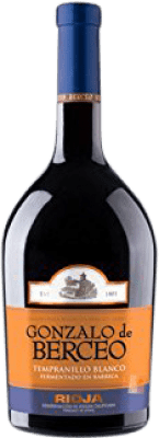 11,95 € 免费送货 | 白酒 Berceo Gonzalo Fermentado Barrica 岁 D.O.Ca. Rioja 拉里奥哈 西班牙 Tempranillo White 瓶子 75 cl