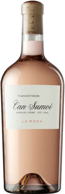 29,95 € Spedizione Gratuita | Vino rosato Can Sumoi La Rosa Giovane D.O. Penedès Catalogna Spagna Bottiglia Magnum 1,5 L
