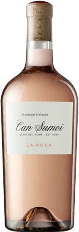 29,95 € Kostenloser Versand | Rosé-Wein Can Sumoi La Rosa Jung D.O. Penedès Katalonien Spanien Magnum-Flasche 1,5 L