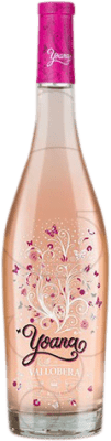 10,95 € Бесплатная доставка | Розовое вино Vallobera Yoana Молодой D.O.Ca. Rioja Ла-Риоха Испания бутылка 75 cl