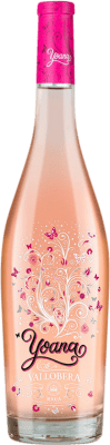 10,95 € Envoi gratuit | Vin Rosé Vallobera Yoana Jeune D.O.Ca. Rioja La Rioja Espagne 75 cl