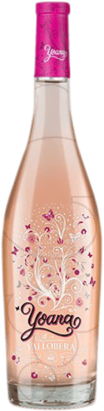 10,95 € Spedizione Gratuita | Vino rosato Vallobera Yoana Giovane D.O.Ca. Rioja La Rioja Spagna Bottiglia 75 cl