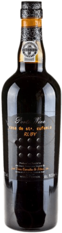 11,95 € Envoi gratuit | Vin Fortifié Casa Santa Eufemia Ruby I.G. Porto Porto Portugal Tempranillo, Touriga Franca, Touriga Nacional, Tinta Amarela, Tinta Cão, Tinta Barroca 75 cl