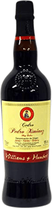 9,95 € Envío gratis | Vino generoso Cedro D.O. Jerez-Xérès-Sherry Andalucía y Extremadura España Pedro Ximénez Botella 75 cl