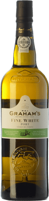 13,95 € Free Shipping | Fortified wine Graham's Blanco I.G. Porto Porto Portugal Malvasía, Códega, Rabigato, Viosinho Bottle 75 cl