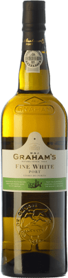 13,95 € Spedizione Gratuita | Vino fortificato Graham's Blanco I.G. Porto porto Portogallo Malvasía, Códega, Rabigato, Viosinho Bottiglia 75 cl