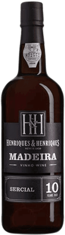 41,95 € Free Shipping | Fortified wine Madeira H&H I.G. Madeira Portugal Malvasía 10 Years Bottle 75 cl