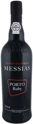 13,95 € Free Shipping | Fortified wine Messias Ruby I.G. Porto Porto Portugal Tempranillo, Touriga Franca, Touriga Nacional, Tinta Amarela, Tinta Cão, Tinta Barroca Bottle 1 L