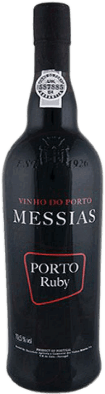 13,95 € Envio grátis | Vinho fortificado Messias Ruby I.G. Porto Porto Portugal Tempranillo, Touriga Franca, Touriga Nacional, Tinta Amarela, Tinta Cão, Tinta Barroca Garrafa 1 L