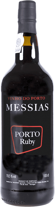 14,95 € Envio grátis | Vinho fortificado Messias Ruby I.G. Porto Porto Portugal Tempranillo, Touriga Franca, Touriga Nacional, Tinta Amarela, Tinta Cão, Tinta Barroca Garrafa 1 L