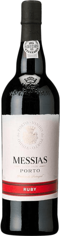 10,95 € Free Shipping | Fortified wine Messias Ruby I.G. Porto Porto Portugal Tempranillo, Touriga Franca, Touriga Nacional, Tinta Amarela, Tinta Cão, Tinta Barroca Bottle 75 cl