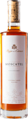 24,95 € Бесплатная доставка | Сладкое вино Pago de Cirsus Moscatel Vendimia Tardía Pago Bolandin Наварра Испания Muscatel Small Grain Половина бутылки 37 cl