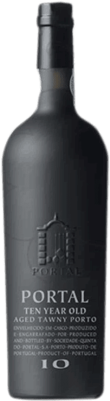 23,95 € Free Shipping | Fortified wine Quinta do Portal I.G. Porto Porto Portugal Tempranillo, Touriga Franca, Touriga Nacional, Tinta Barroca 10 Years Bottle 75 cl