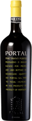 10,95 € Free Shipping | Fortified wine Quinta do Portal Fine Tawny I.G. Porto Porto Portugal Tempranillo, Touriga Franca, Touriga Nacional, Tinta Barroca Bottle 75 cl