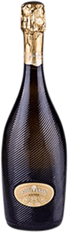 10,95 € Envío gratis | Espumoso Blanco Fossmarai Seco Cuvée D.O.C. Italia Italia Sauvignon Botella 75 cl