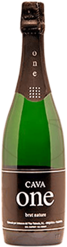 8,95 € 送料無料 | 白スパークリングワイン One ブルットの自然 予約 D.O. Cava カタロニア スペイン Macabeo, Xarel·lo, Chardonnay, Parellada ボトル 75 cl