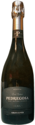 14,95 € Kostenloser Versand | Weißer Sekt Pedregosa Gran Cuvée Brut Natur Reserve D.O. Cava Katalonien Spanien Flasche 75 cl
