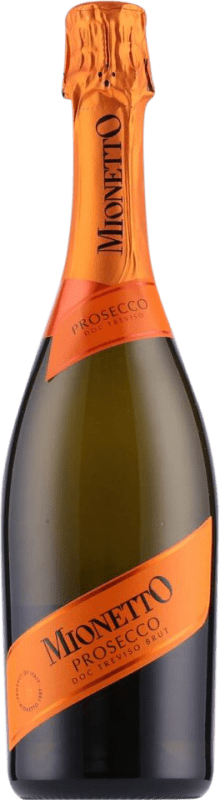 10,95 € Envío gratis | Espumoso Blanco Mionetto Seco D.O.C. Prosecco Treviso Italia Glera 75 cl