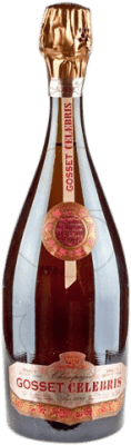 203,95 € Free Shipping | Rosé sparkling Gosset Celebris Rosé Brut Grand Reserve A.O.C. Champagne France Pinot Black, Chardonnay Bottle 75 cl