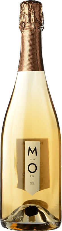 6,95 € 送料無料 | ロゼのスパークリングワイン Mo Masía d'Or Brut — ブリュット Rosé — ロゼ 若い D.O. Cava カタロニア スペイン 75 cl