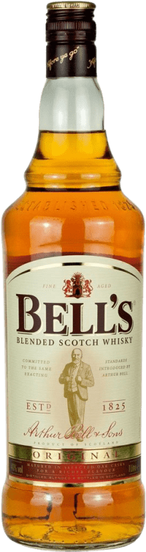 18,95 € Envio grátis | Whisky Blended Bell's Reino Unido Garrafa 1 L