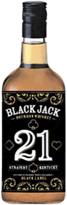 10,95 € Envio grátis | Whisky Blended Black Jack Kentucky Estados Unidos 21 Anos Garrafa 70 cl