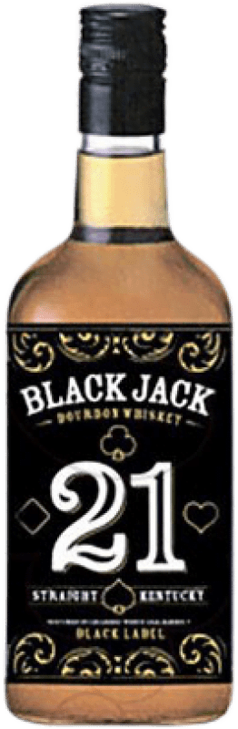 10,95 € Kostenloser Versand | Whiskey Blended Black Jack Kentucky Vereinigte Staaten 21 Jahre Flasche 70 cl