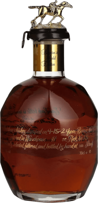 202,95 € Envoi gratuit | Whisky Bourbon Blanton's Gold Edition Réserve États Unis Bouteille 70 cl