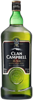 25,95 € Envio grátis | Whisky Blended Clan Campbell Reino Unido Garrafa Magnum 1,5 L