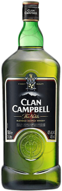 27,95 € Envoi gratuit | Whisky Blend Clan Campbell Royaume-Uni Bouteille Spéciale 1,5 L